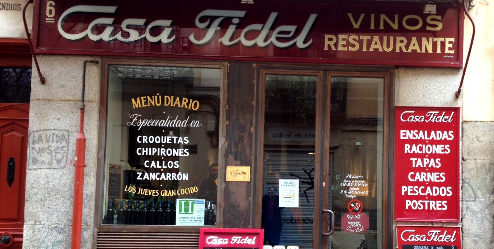 Eating well in Madrid
