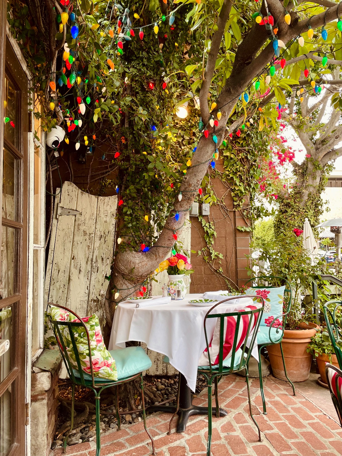 Romantic tables in Los Angeles